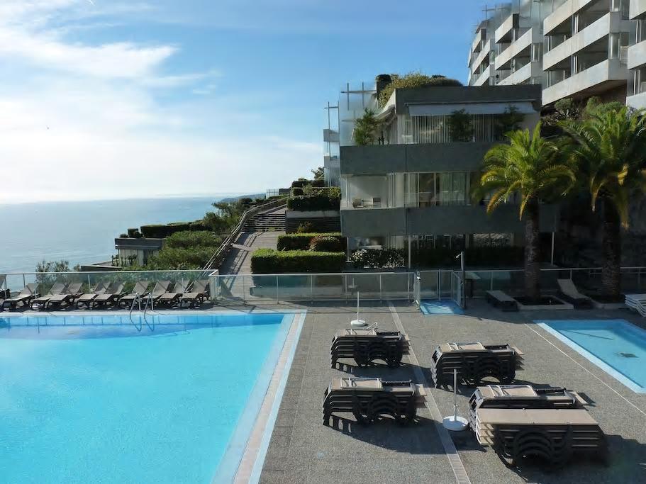 Appt 5 Personnes Vue Mer Piscine Costa Plana Cap D'Ail Monaco Екстер'єр фото